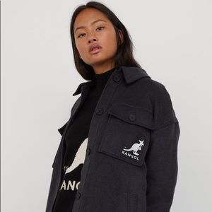Oversized Shirt Jacket by Kangol x H&M